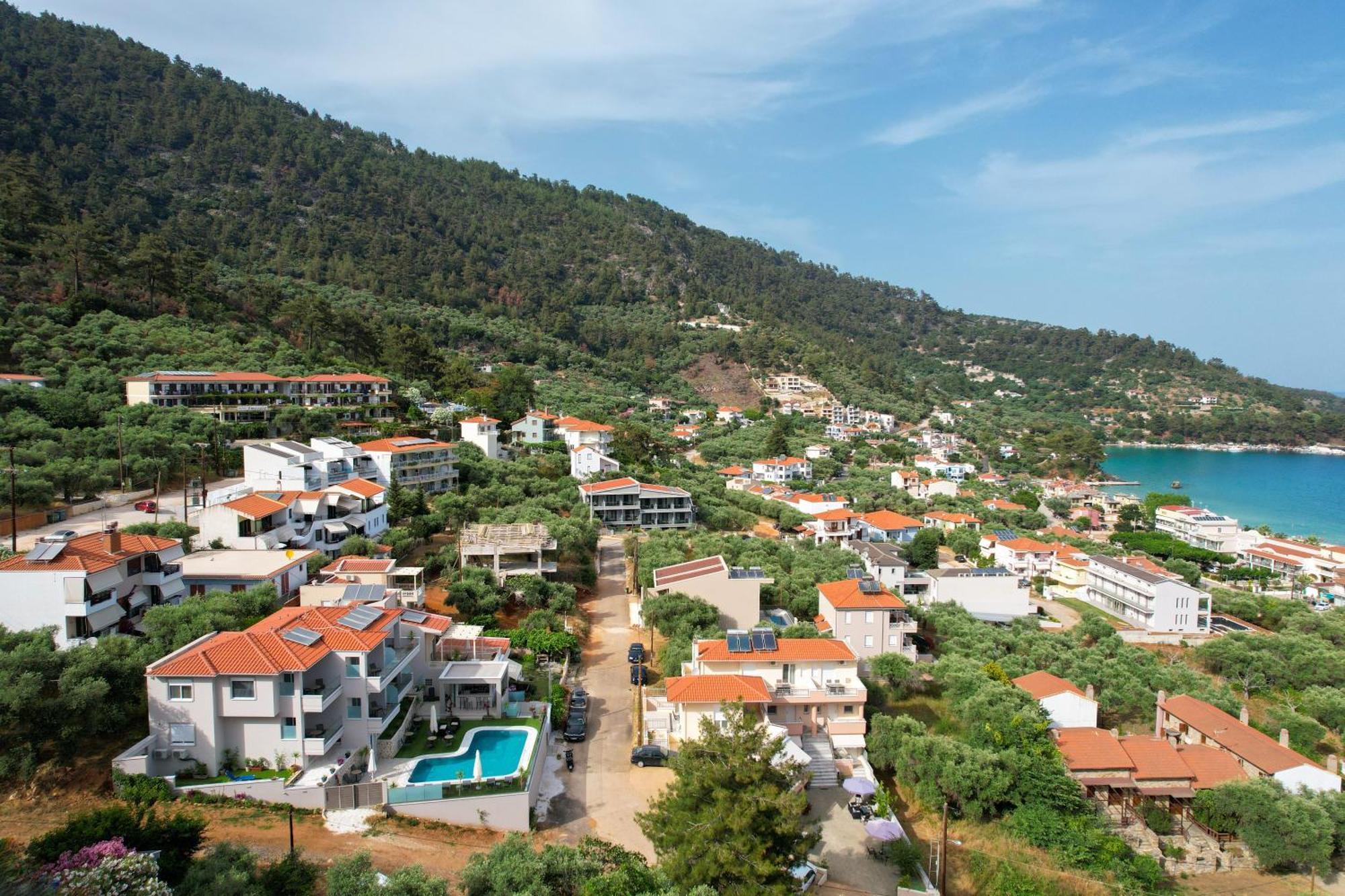 Villa Finikas Thassos Golden Beach Chrysi Ammoudia Exterior photo